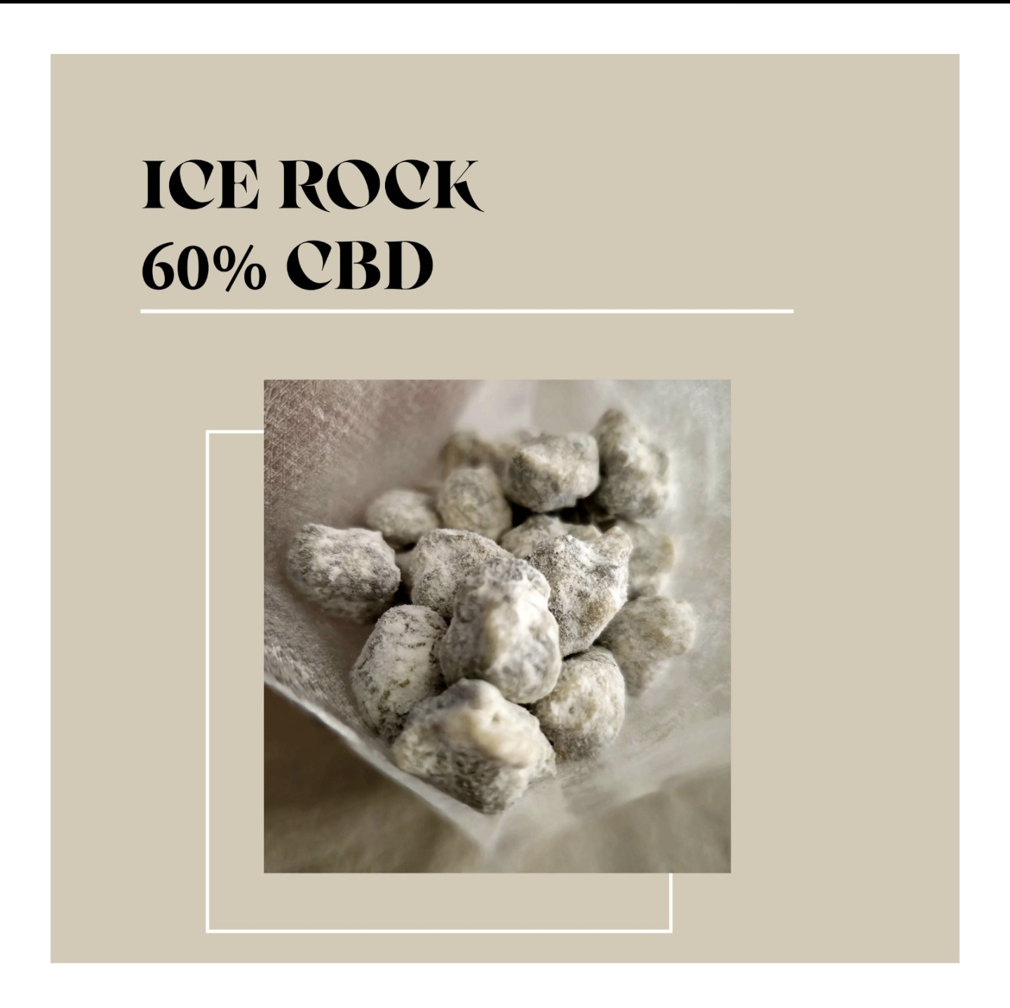 
                  
                    ice rock 60% cbd extractos cannabis cbd 
                  
                