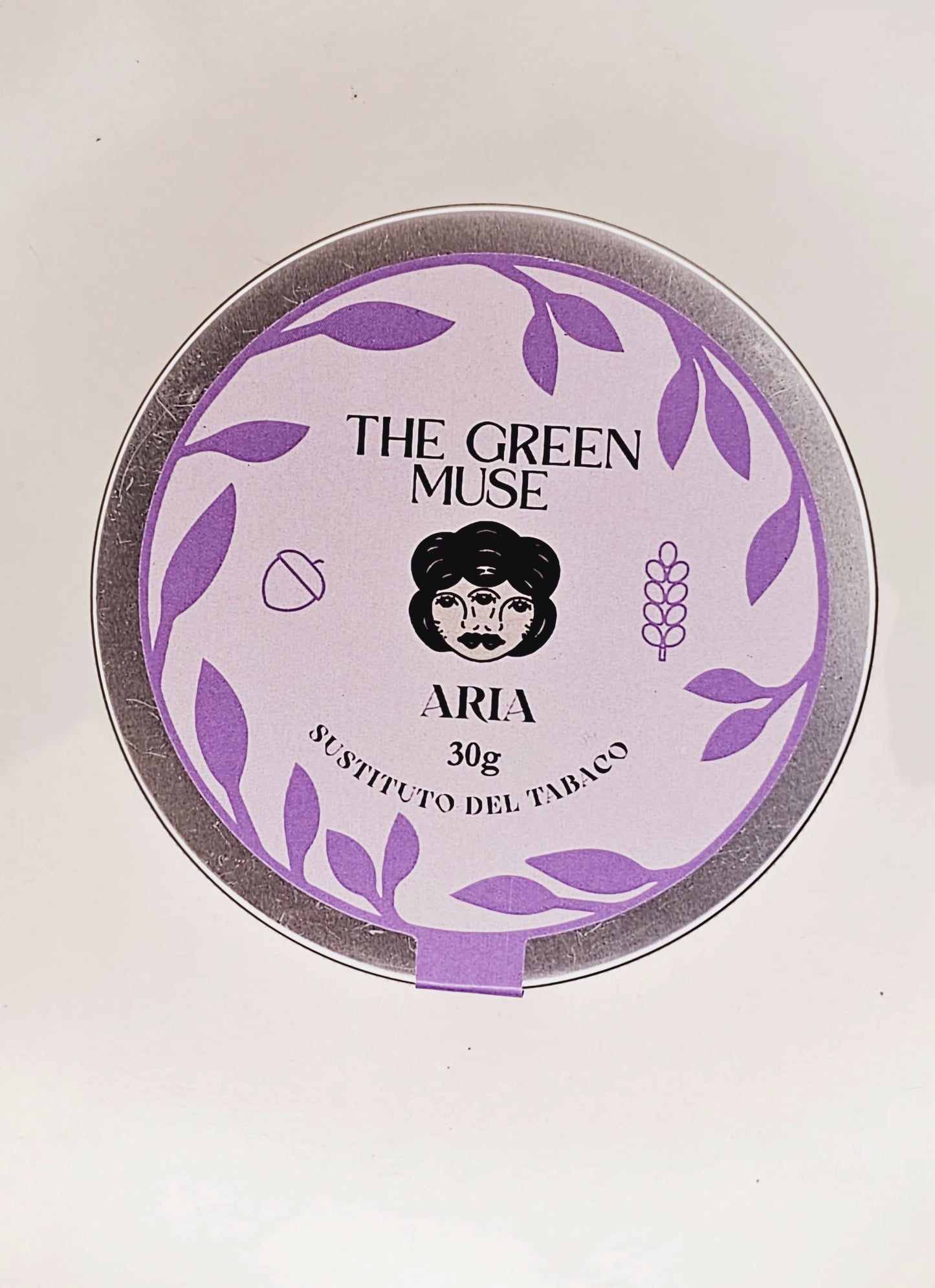 sustituto tabaco the green muse 30 gramos ojas y flores