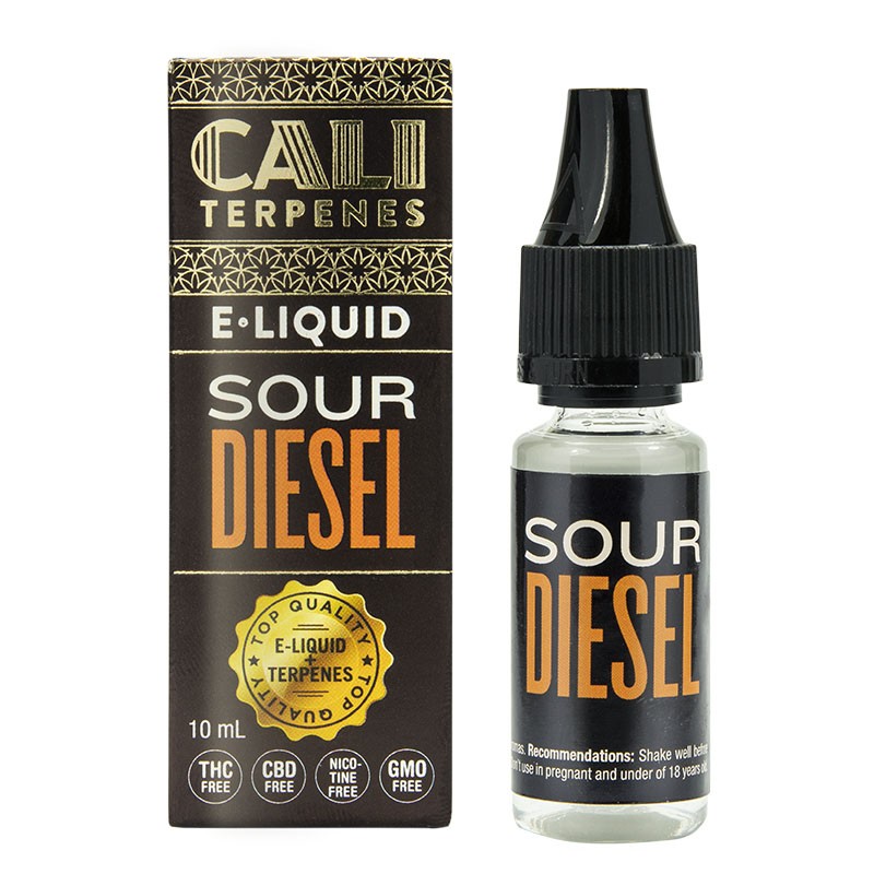 
                  
                    E-LIQUID TERPENOS SOUR DIESEL CALI TERPENES
                  
                