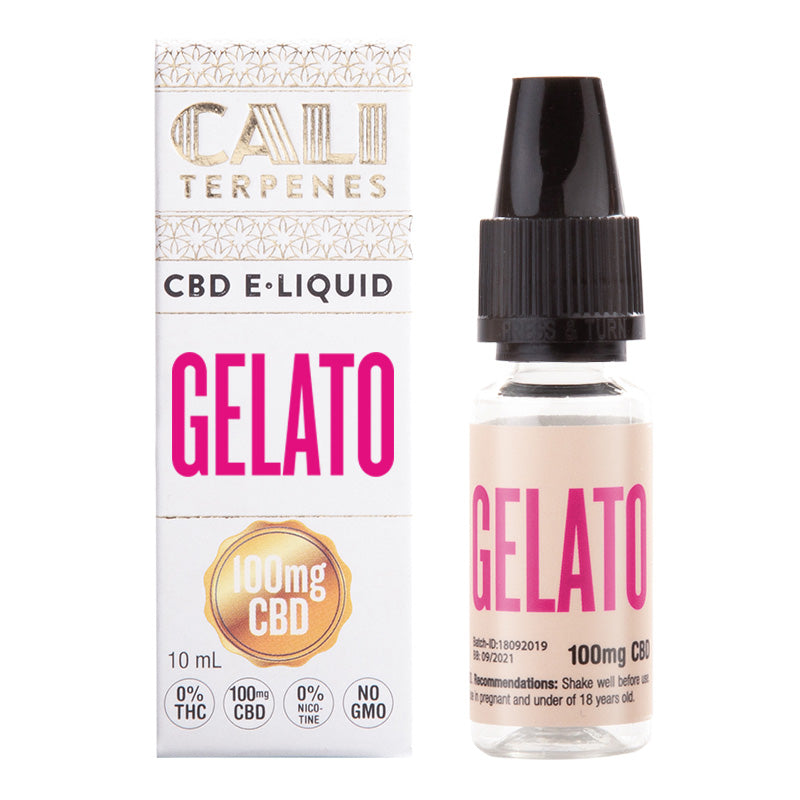 E-LIQUID CBD GELATO CALI TERPENI