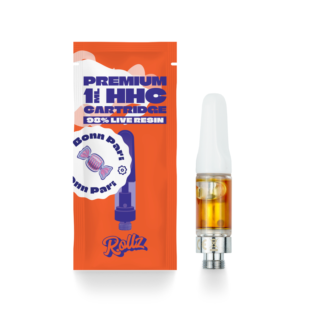 Cartucho Desechable de HHC al 98% 1ml (300 caladas) - Rollz